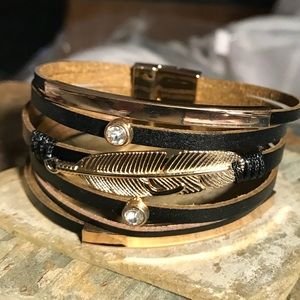 Handcrafted leather bracelets